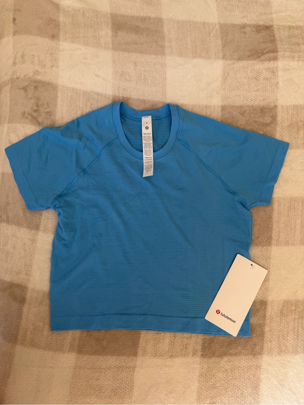 Lululemon Swiftly Tech Cropped Short Sleeve 2.0